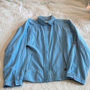 Woolrich Light Blue Blouse